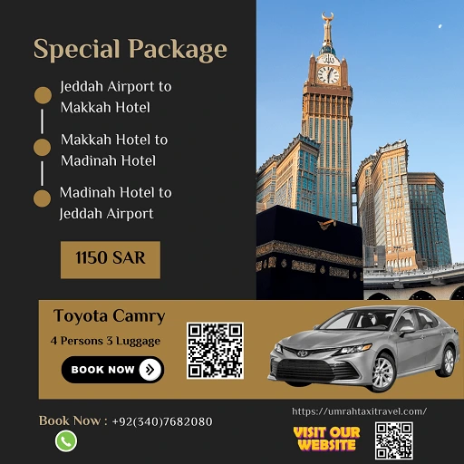 Umrah Taxi - Camry P1b