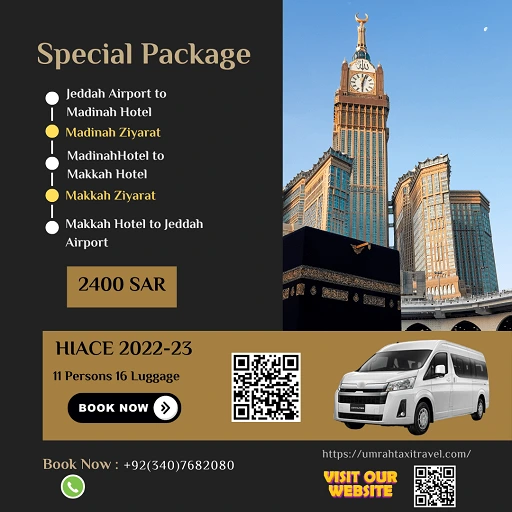 Umrah taxi - Hiace P4