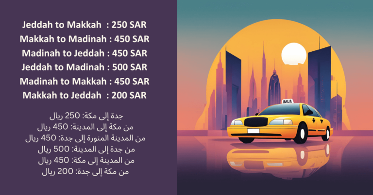 taxi jeddah to makkah and jeddah airport to makkah taxi