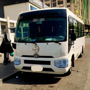 Makkah to Madinah taxi Coaster